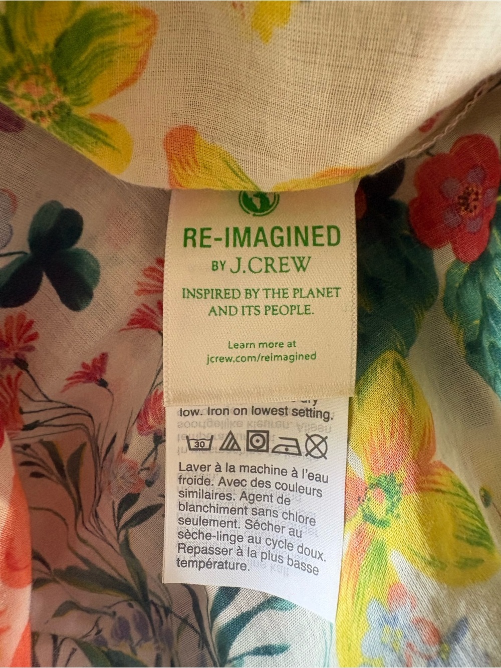J. Crew Floral Button-Down Shirt - Picture 6 of 9